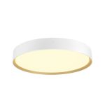 SLV Decona 42 Deckenleuchte Aluminium Weiß Rund 23W 2730lm - 930-940 CCT | IP44 - Höchste Farbwiedergabe - Dimmbar 