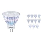 Mehrfachpackung 12x Philips Corepro LED Spot GU4 MR11 2.3W 184lm 36D - 827 Extra Warmweiß | Ersatz für 20W