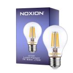 Noxion Lucent Fadenlampe LED E27 Birne Klar 7W 806lm - 827 Extra Warmweiß | Dimmbar - Ersatz für 60W