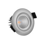 Noxion LED-Spot Gimba Aluminium 6W 400lm 36D - 927 Extra Warmweiß | Ausschnitt 74mm - IP44 - Höchste Farbwiedergabe - Dimmbar