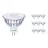 Mehrfachpackung 10x Philips Corepro LED Spot GU5.3 MR16 7W 621lm 36D - 830 Warmweiß | Ersatz für 50W