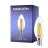 Noxion Lucent LED E14 Kerze Fadenlampe Klar 4.5W 470lm - 827 Extra Warmweiß | Ersatz für 40W