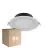 Mehrfachpackung 6x Noxion LED Downlight Hera Eben Einbau Weiß 15W 1500lm 80D - 827-830-840 CCT | 168mm - Ausschnitt 144mm