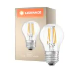 Ledvance Classic LED E27 Birne Fadenlampe Klar 4.2W 470lm - 927 Extra Warmweiß | Höchste Farbwiedergabe - Dimmbar - Ersatz für 40W