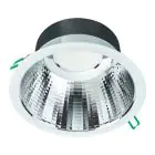 Philips LED Downlight Coreline DN142B Aluminium Weiß 19.2W 2300lm 60D - 840 Kaltweiß | Ausschnitt 200mm - IP20 - UGR